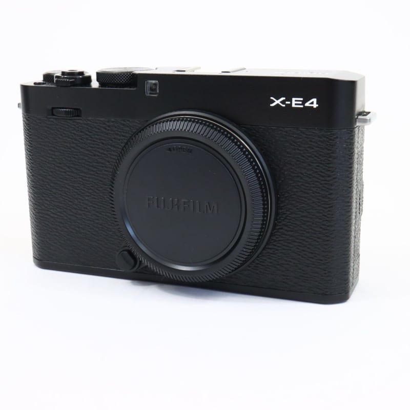 富士フイルム - 新品 FUJIFILM X-E4 ブラック 1年保証 大手カメラ店購入 送料無料 富士フイルム FUJIFILM X-E4 ボディ ブラック 中古