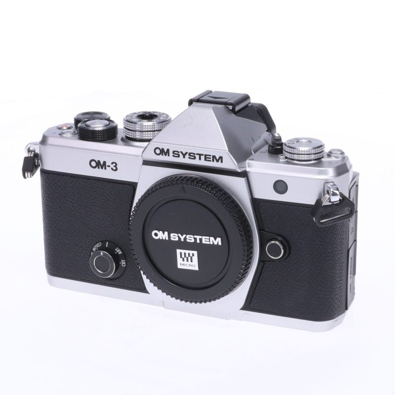 OM SYSTEM OM-3 ボディー シルバー