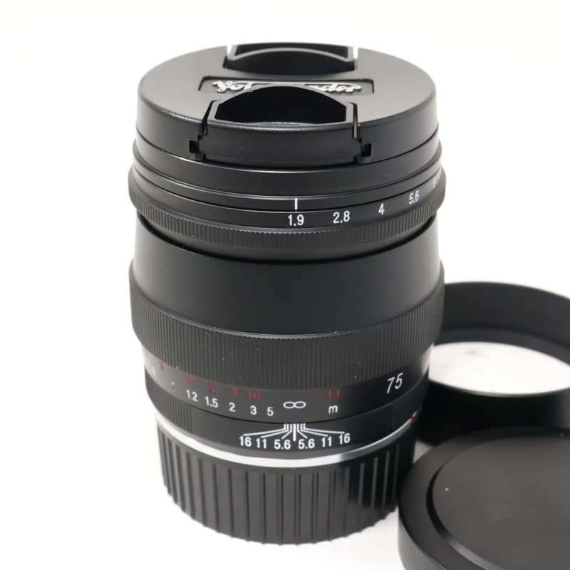 ULTRON 75mm F1.9 MC VMマウント ⭐︎新品に近い状態です‼️ Voigtlander (フォクトレンダー) ウルトロン 75mm F1.9 MC