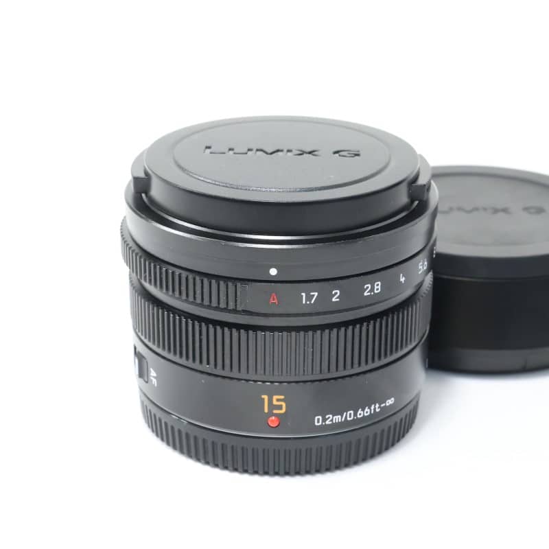 LEICA DG SUMMILUX 15mm/F1.7 ASPH. ブラック H-X015-K