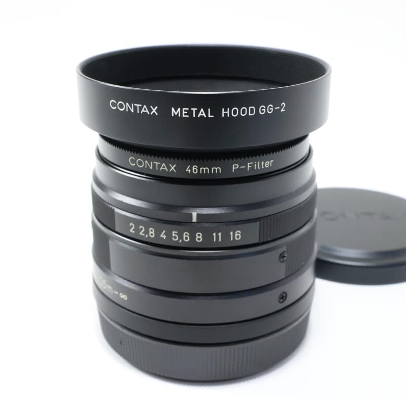 CONTAX Planar T* 45mm F2 ブラック G Mount 中古 C2120124275875