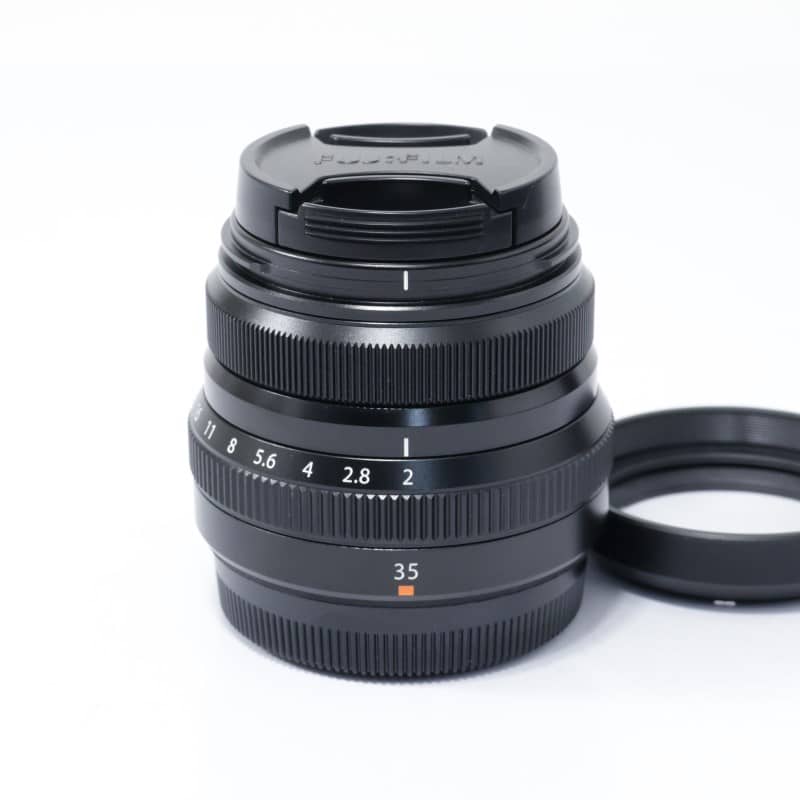 富士フイルム フジノンレンズ XF35mmF2 R WR ブラック AB-ランク 中古