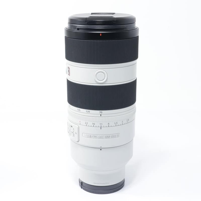 ②SONY SEL70200GM 美品中古 SONY FE 70-200mm F2.8 GM OSS II SEL70200GM2 AB-ランク 中古｜フジヤ