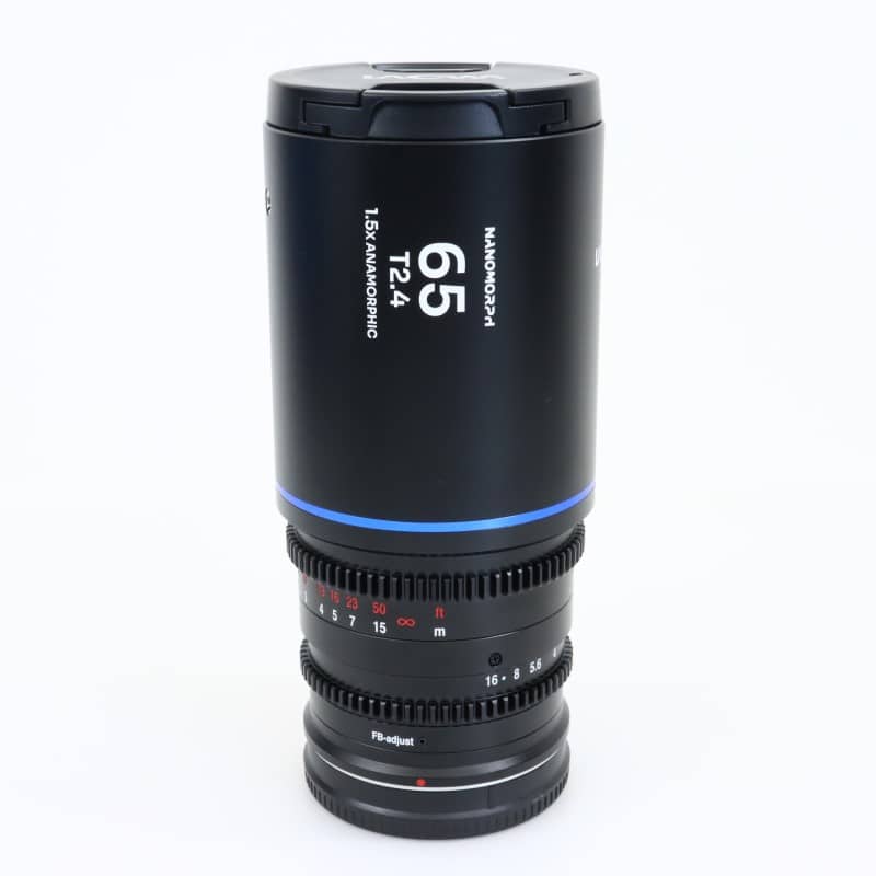 LAO0502 [Nanomorph 65mm T2.4 1.5x Cine Blue ソニーE]
