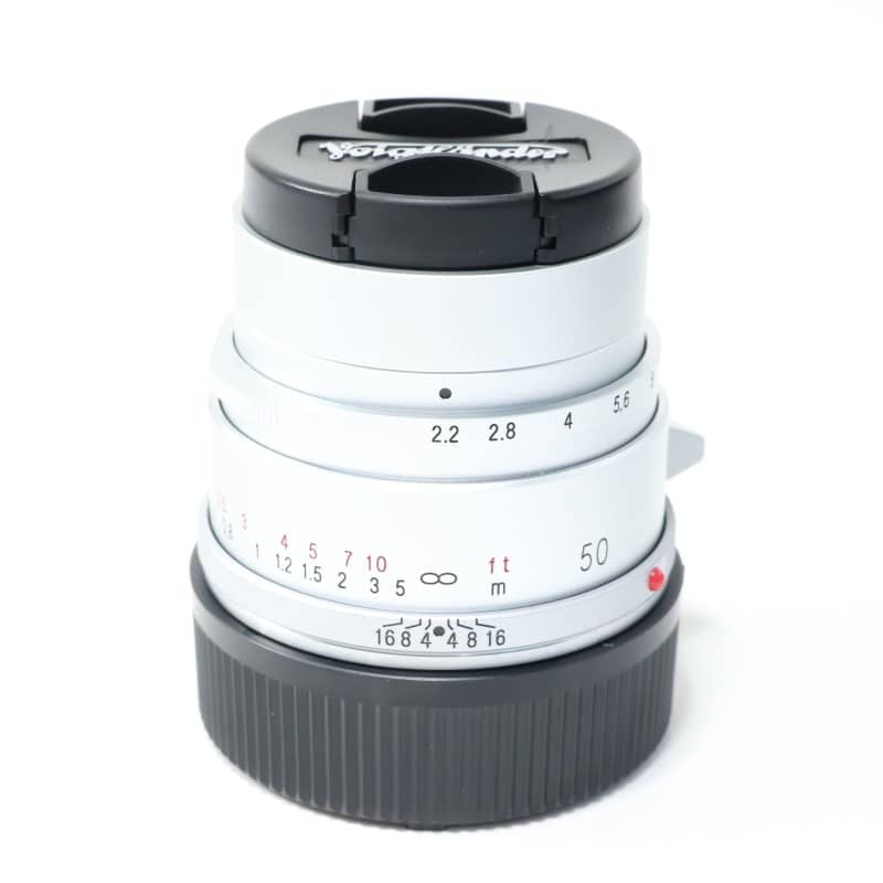 COLOR-SKOPAR 50mm F2.2 VM シルバー