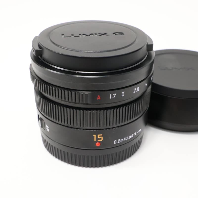 LEICA DG SUMMILUX 15mm/F1.7 ASPH. ブラック H-X015-K