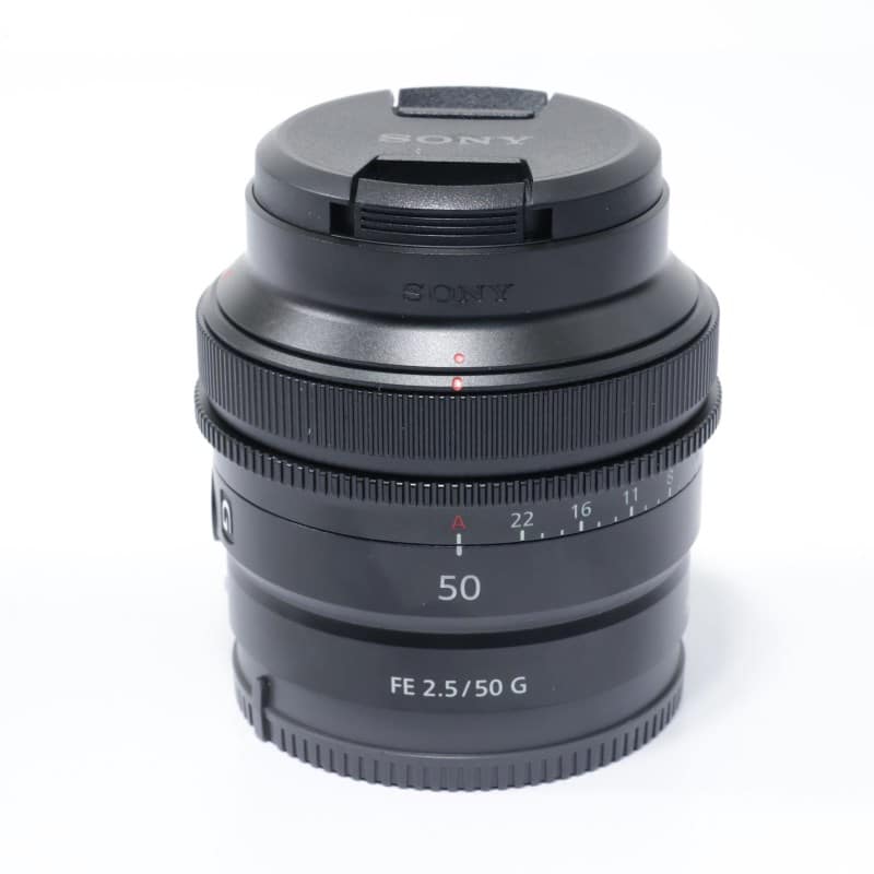 【極美品】SONY FE 50mm f2.5 G SEL50F25G SONY FE 50mm F2.5 G SEL50F25G ABランク 中古｜フジヤカメラ