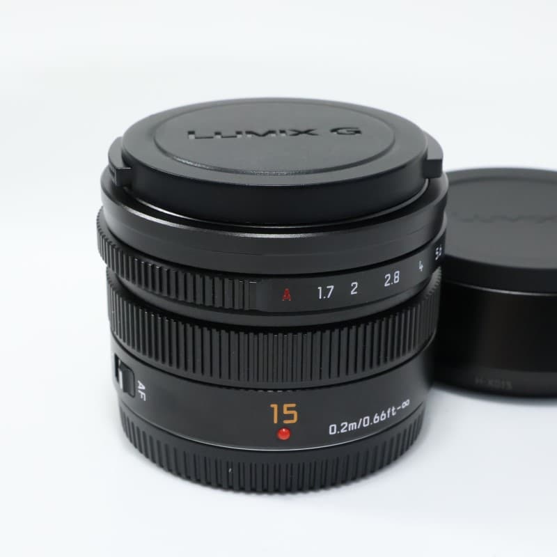 LEICA DG SUMMILUX 15mm/F1.7 ASPH. ブラック H-X015-K