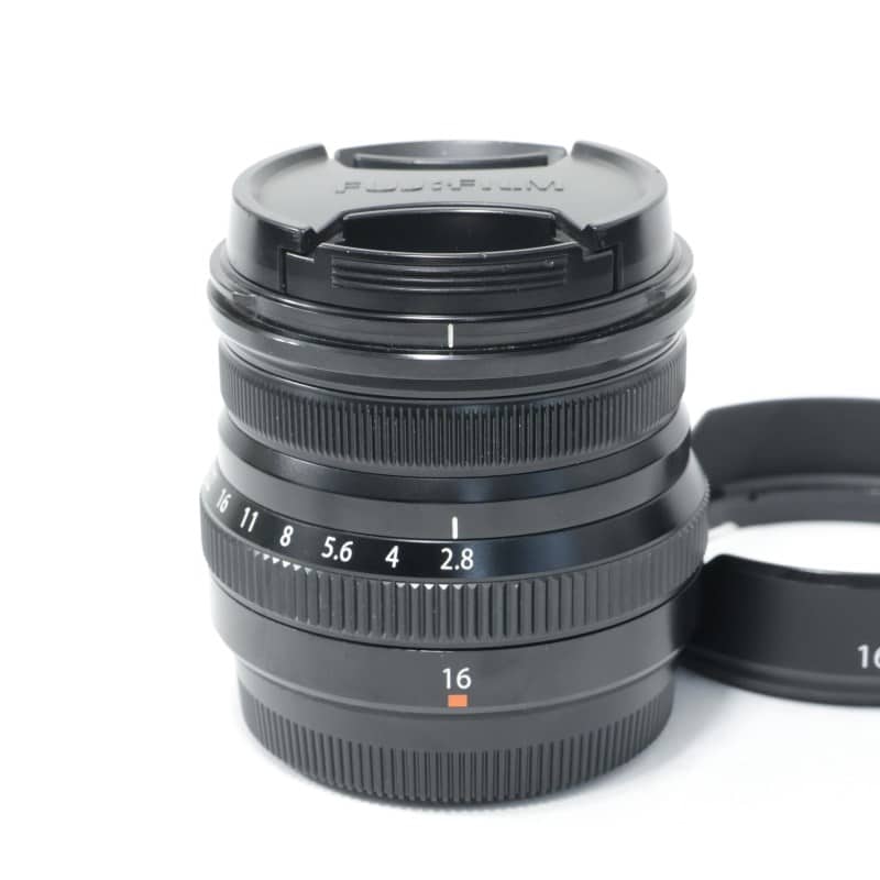 フジノンレンズ XF16mmF2.8 R WR ブラック
