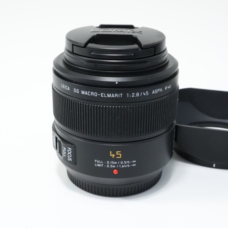 LEICA DG MACRO-ELMARIT 45mm/F2.8 ASPH/MEGA O.I.S. H-ES045