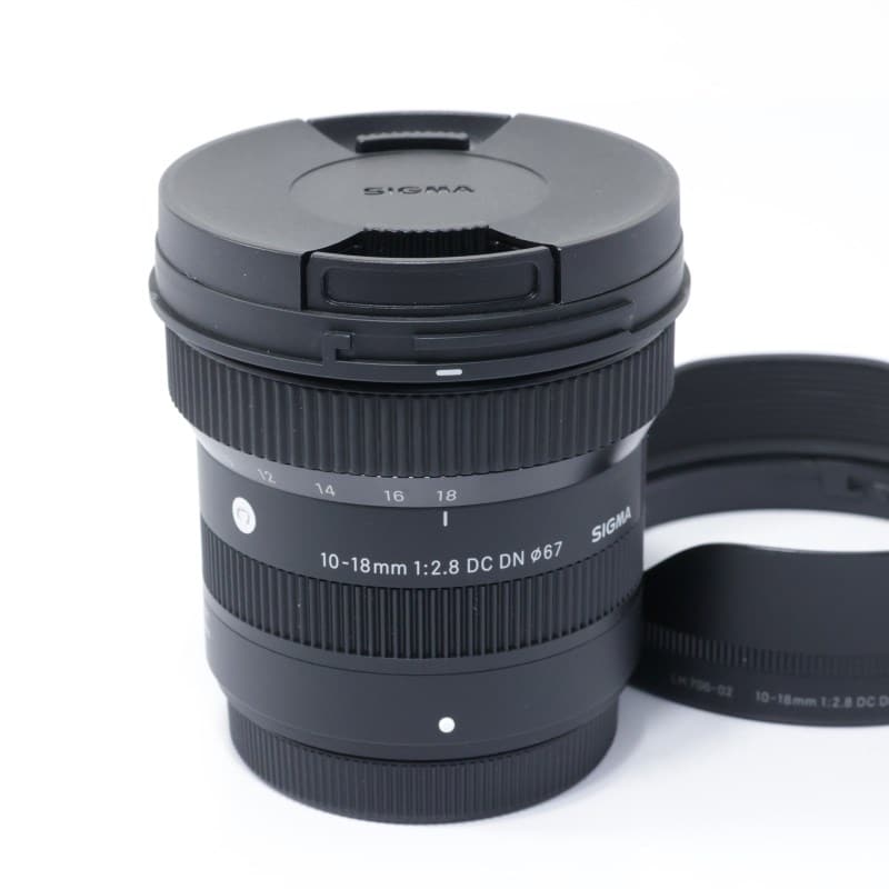【中古】 シグマ 10-18mm F2.8 DC DN（富士フイルム用） SIGMA 10-18mm F2.8 DC DN | Contemporary 富士フイルムXマウント AB