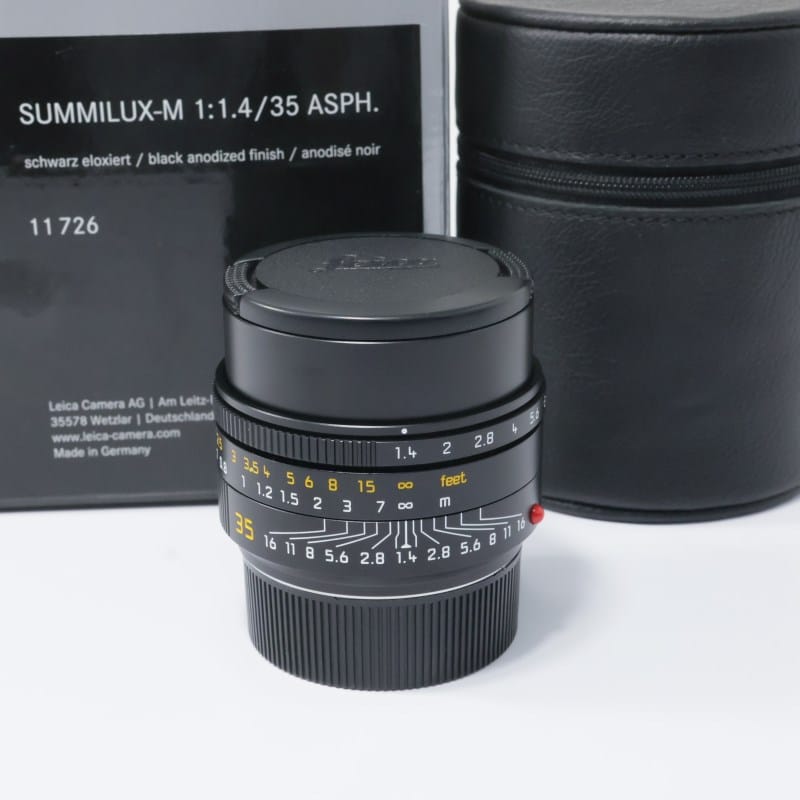 ライカ ズミルックスM f1.4/35mm ASPH. ブラック 11726