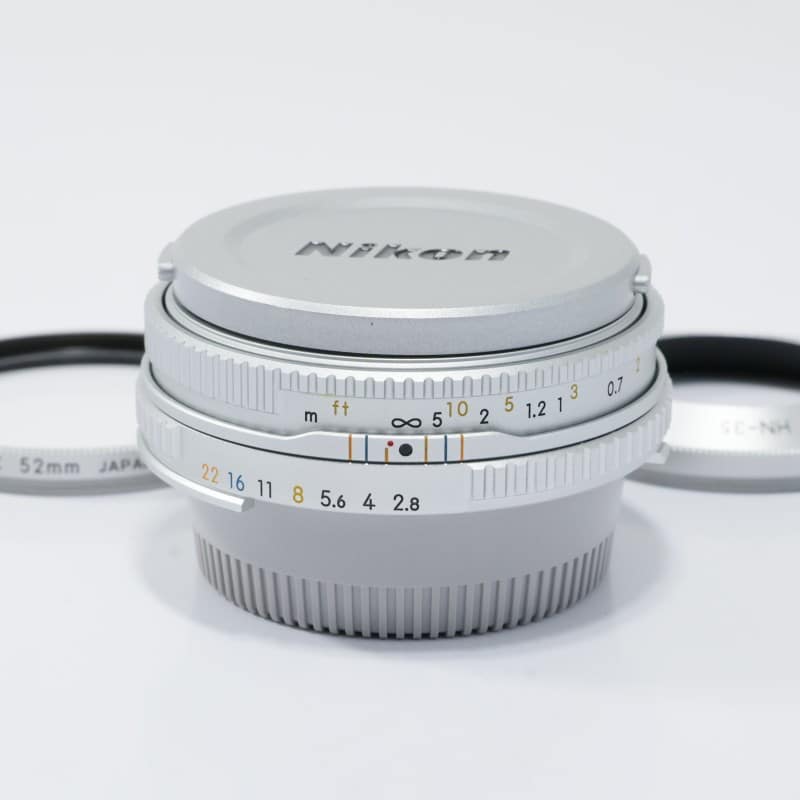 AiニッコールP45mmf2.8（シルバー） AI Nikkor 45mm F2.8P (ブラック