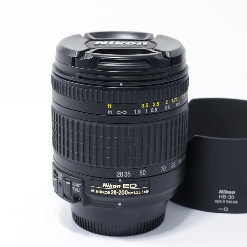 Nikon AF Zoom Nikkor ED 28-200mm F3.5-5.6G IF ブラック ABランク