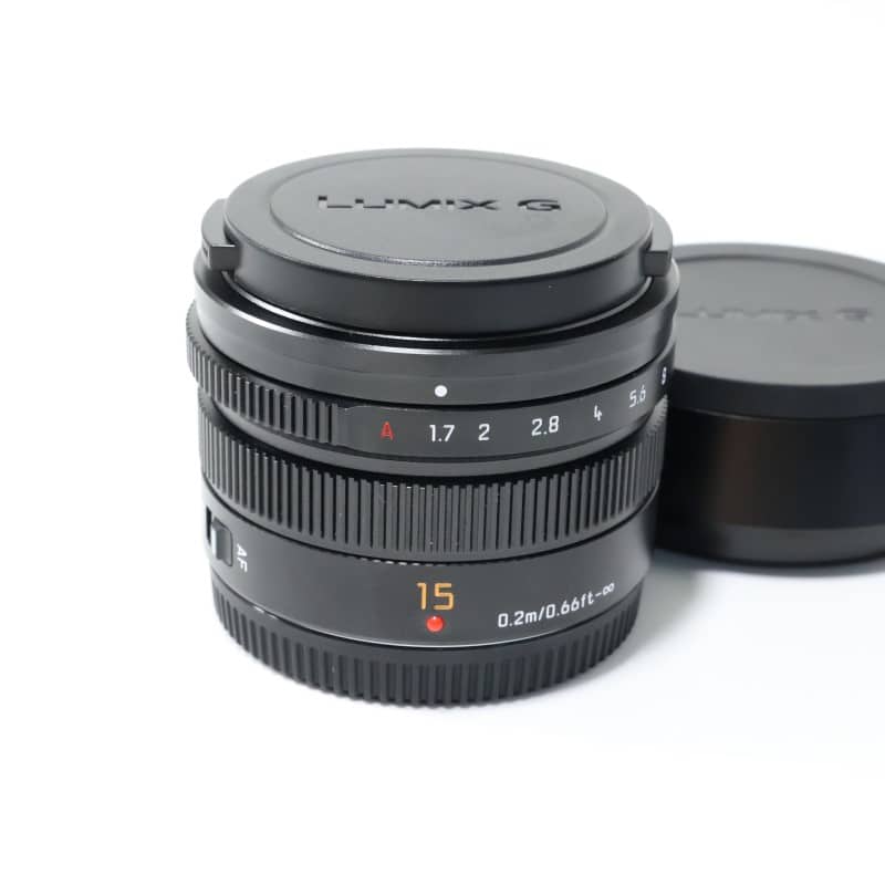 LEICA DG SUMMILUX 15mm/F1.7 ASPH. ブラック H-X015-K
