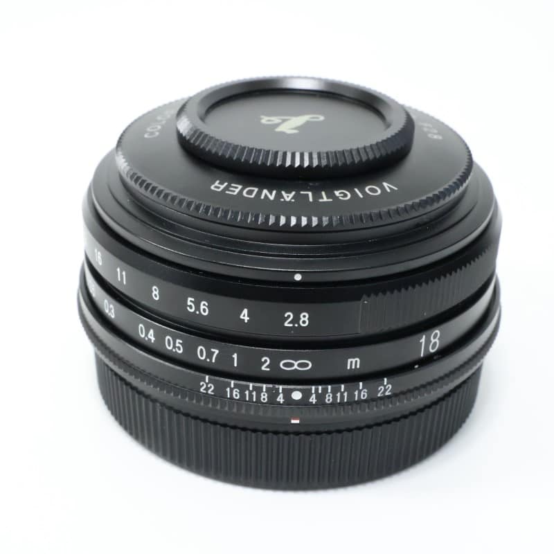 COLOR-SKOPAR 18mm F2.8 Aspherical ブラック X-mount