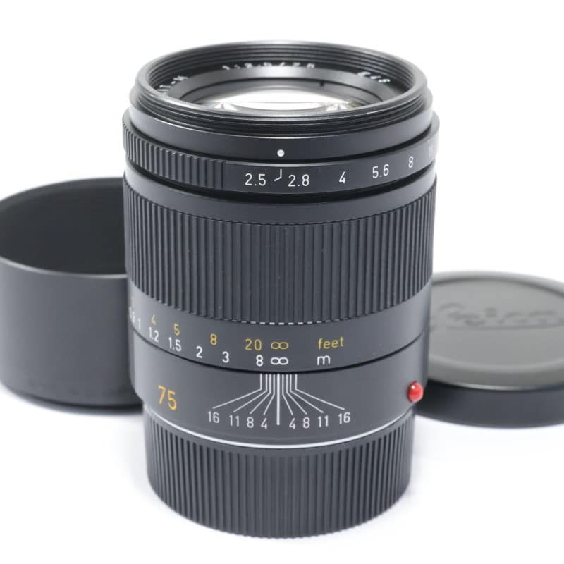 ズマリット M 75mm F2.5 ブラック 6bit