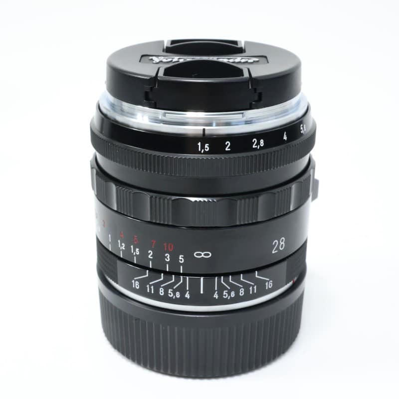 NOKTON Vintage Line 28mmF1.5 Aspherical Type II ブラックペイント