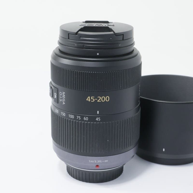 Panasonic LUMIX G VARIO 45-200mm/F4.0-5.6/MEGA O.I.S. グレー H
