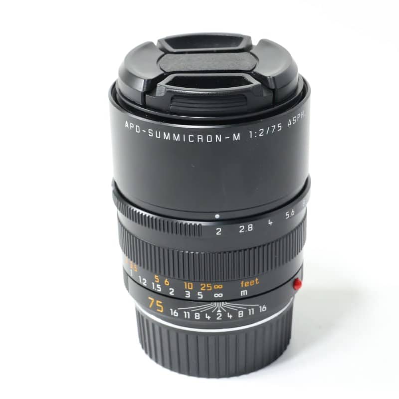 ライカ アポ・ズミクロンM f2/75mm ASPH. ブラック 11637C