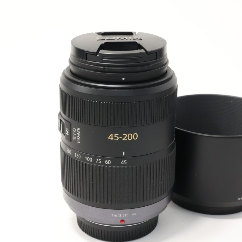 LUMIX G VARIO 45-200mm/F4.0-5.6/MEGA O.I.S. グレー H-FS045200