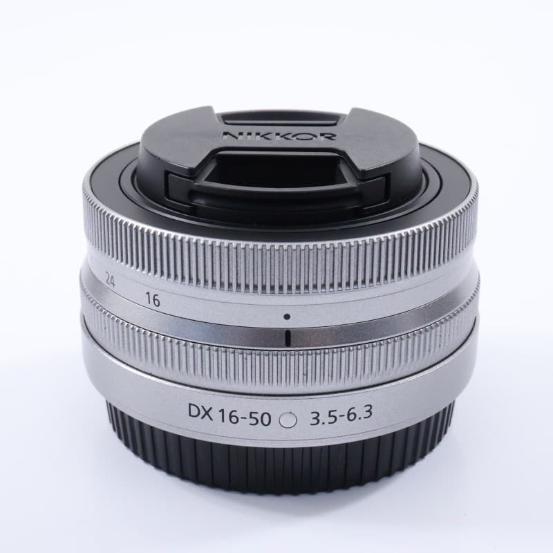 Nikon NIKKOR Z DX 16-50mm f/3.5-6.3 VR シルバー ABランク 中古