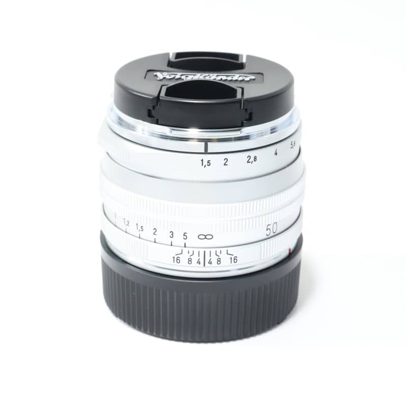 NOKTON vintage line 50mm F1.5 Aspherical Ⅱ VM シルバー MC