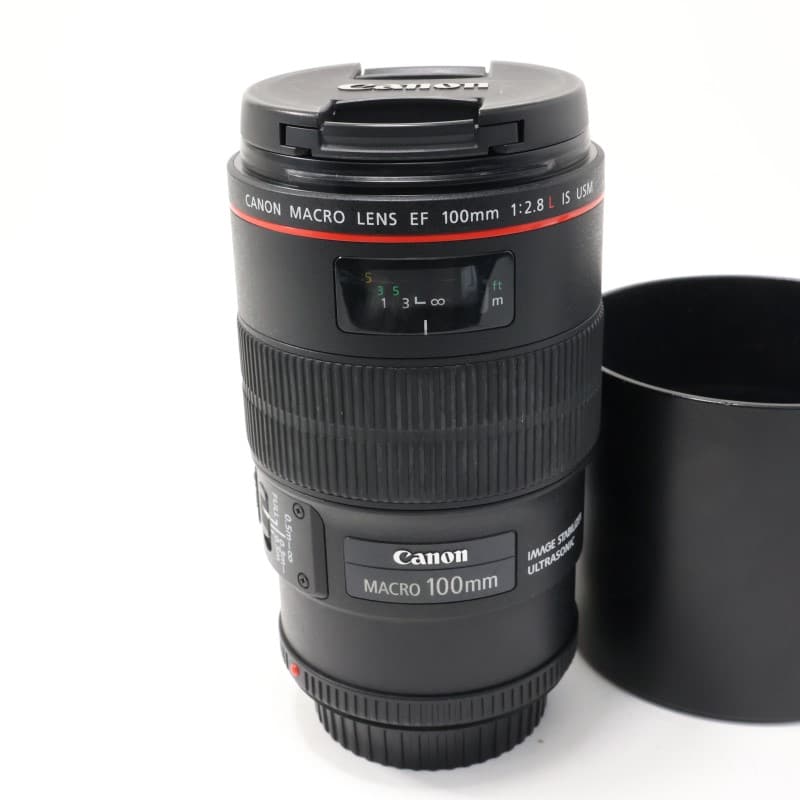 Canon EF100mm F2.8Lマクロ IS USM 中古 C2120132040861｜中古