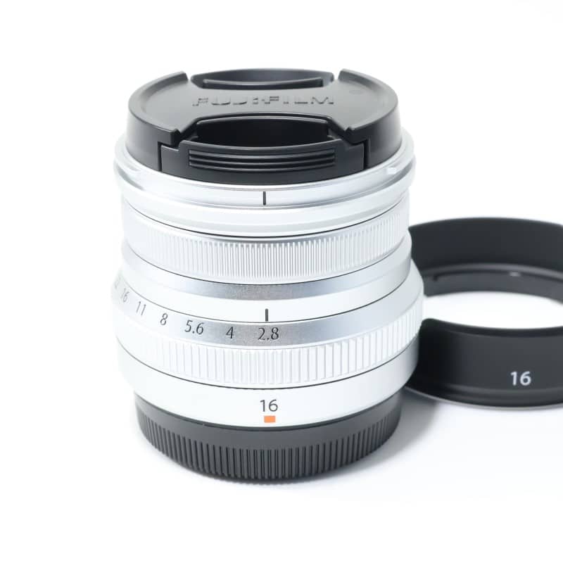 フジノンレンズ XF16mmF2.8 R WR シルバー