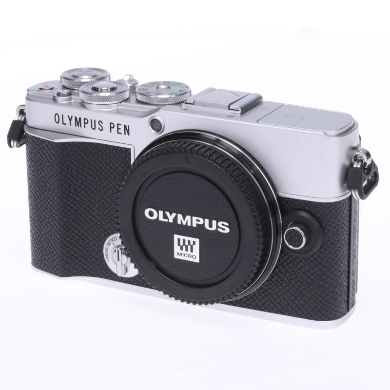 OLYMPUS／OM SYSTEM PEN E-P7 ボディー シルバー ABランク 中古