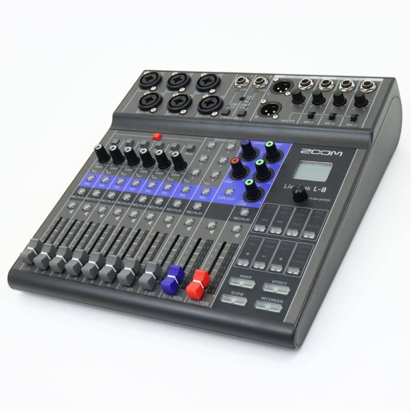 LiveTrak L-8 [デジタルミキサー/レコーダー]