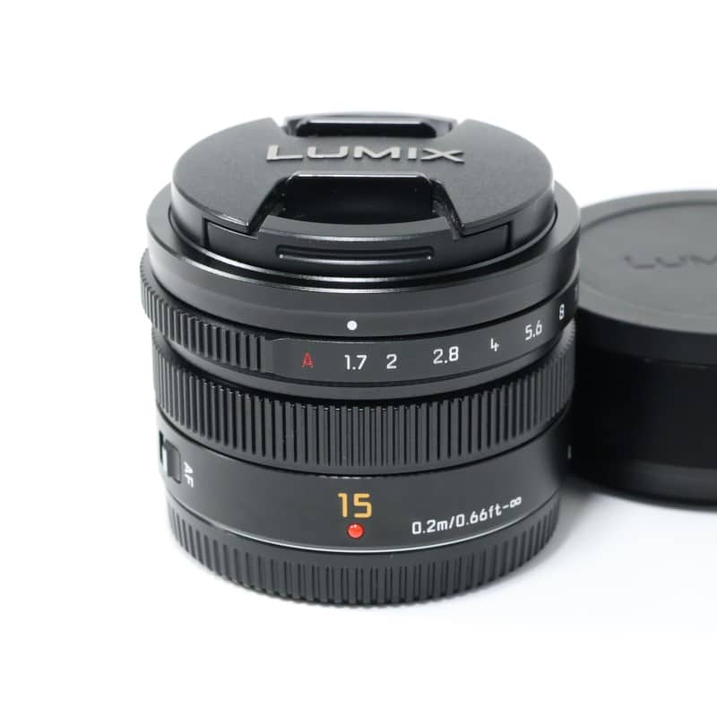 LEICA DG SUMMILUX 15mm/F1.7 ASPH. ブラック H-X015-K