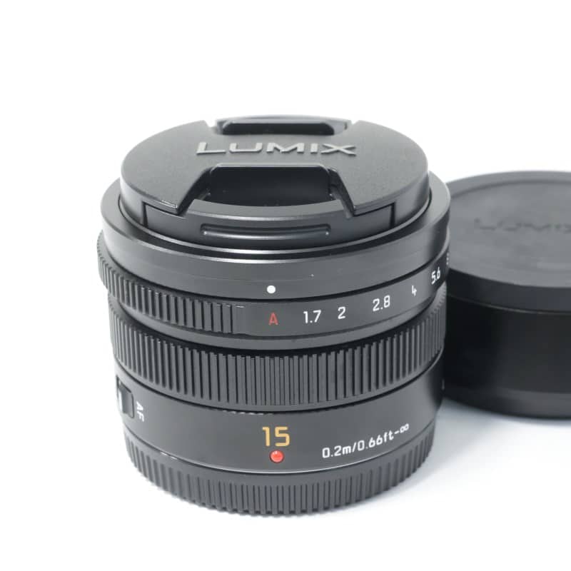 LEICA DG SUMMILUX 15mm/F1.7 ASPH. ブラック H-X015-K