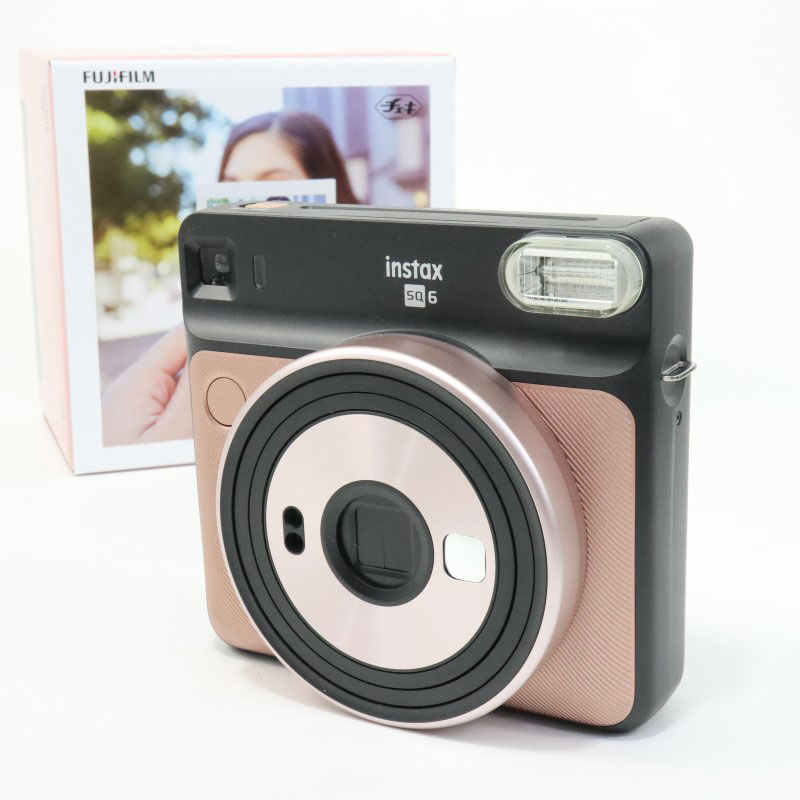 新品超激安 ヤフオク! チェキ SQUARE SQ6 ブラッシュゴールド