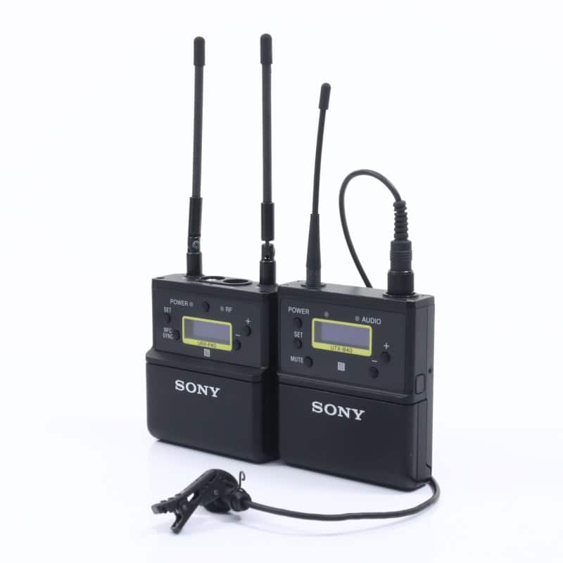 UWP-D21 B帯アナログワイヤレスマイクロホンパッケージ