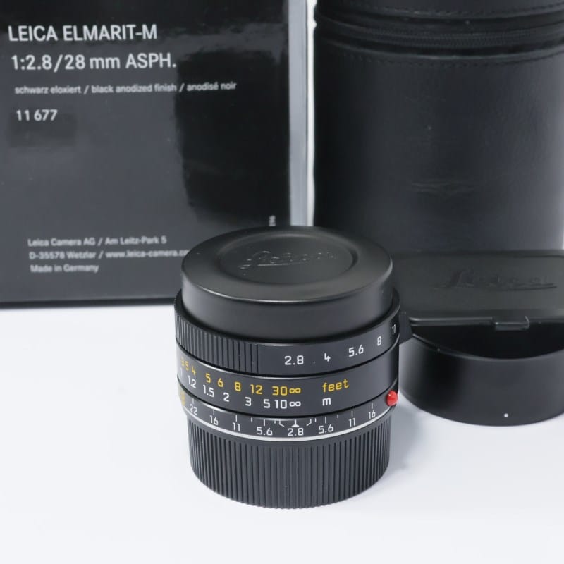 ライカ エルマリートM f2.8/28mm ASPH. ブラック 11677
