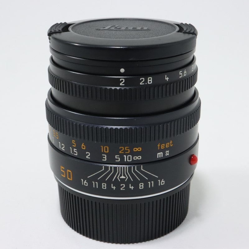Leica ズミクロン M 50mm F2 ブラック 6bit 中古 C2120134933840