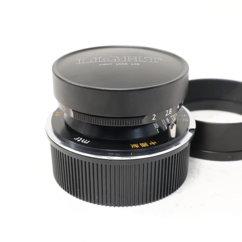 LLL-35LTM Coll (B) LTM 35mm f/2 Collapsible 沈胴式 ライカL39/Mマウント ブラックペイント