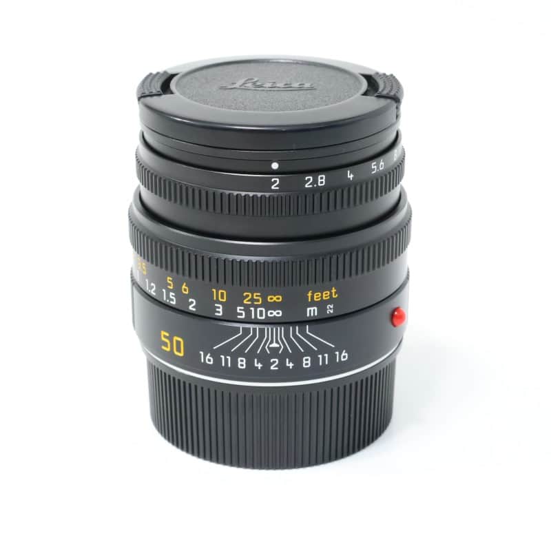 ライカ ズミクロンM f2/50mm ブラック 11826C
