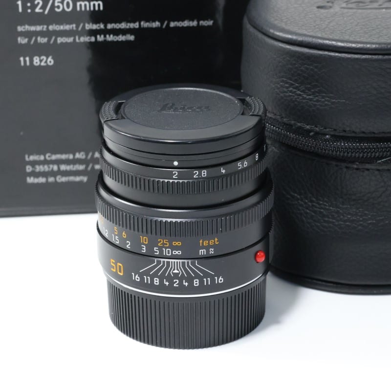 ズミクロン M 50mm F2 ブラック 6bit 11826 (11826C)