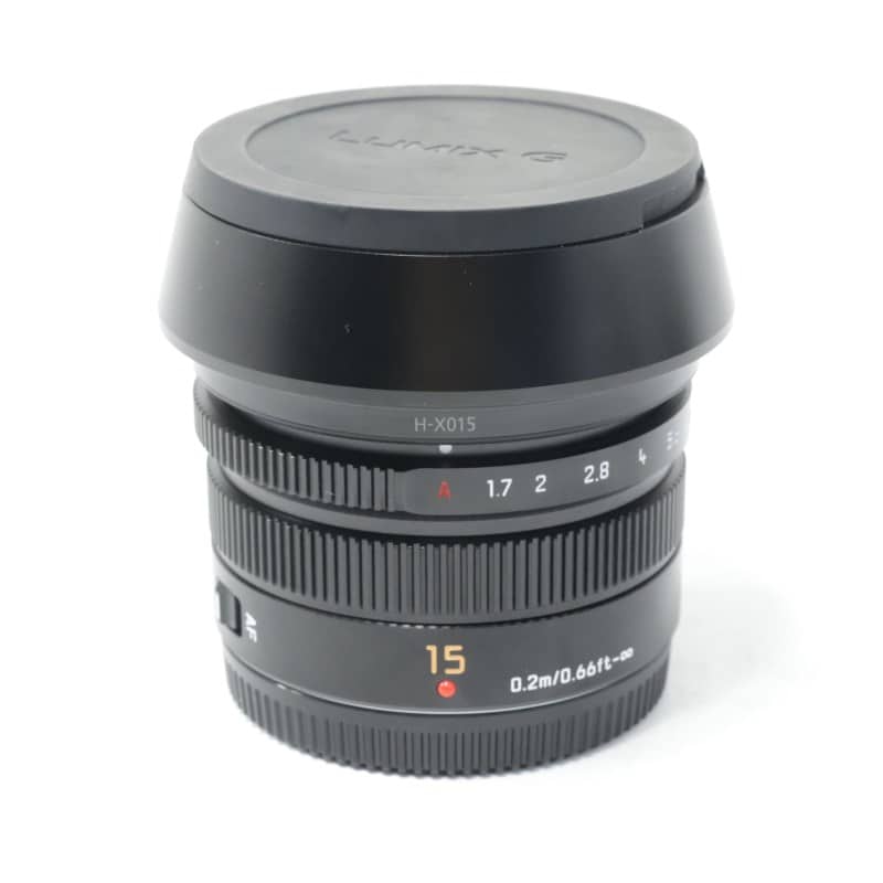 LEICA DG SUMMILUX 15mm/F1.7 ASPH. ブラック H-X015-K