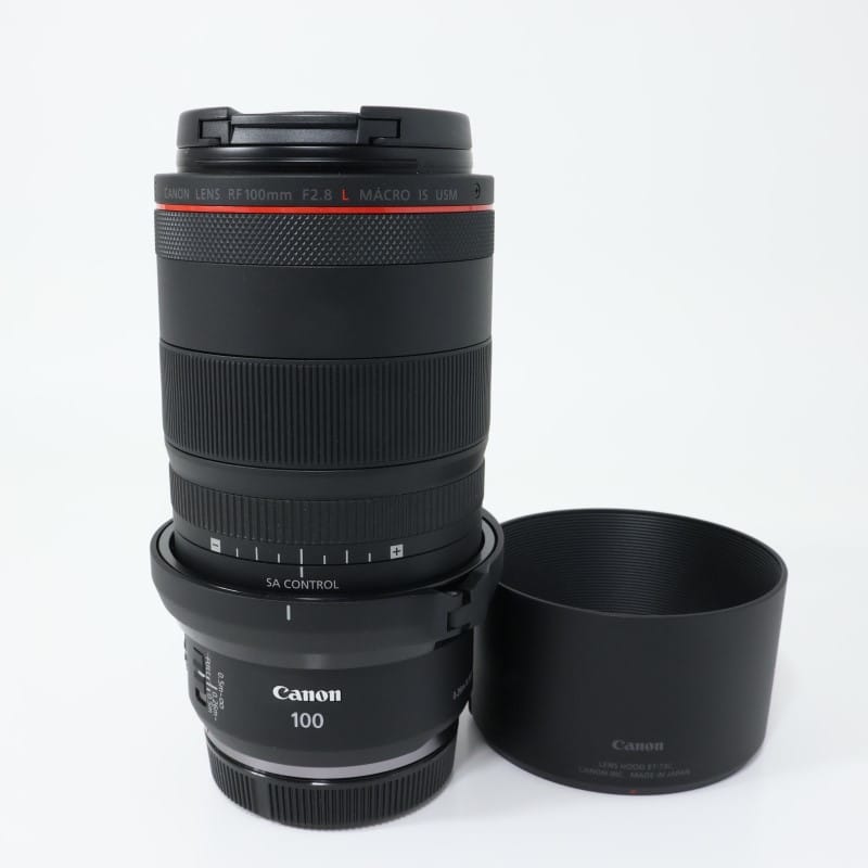 RF100mm F2.8 L MACRO IS USM + リング三脚座E(B)付