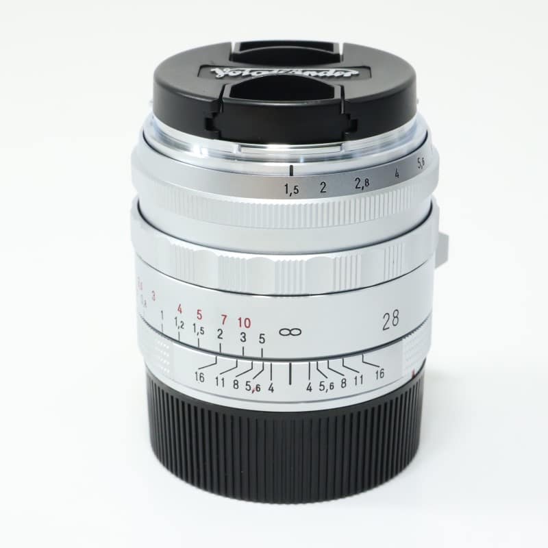 NOKTON Vintage Line 28mmF1.5 Aspherical Type II シルバー