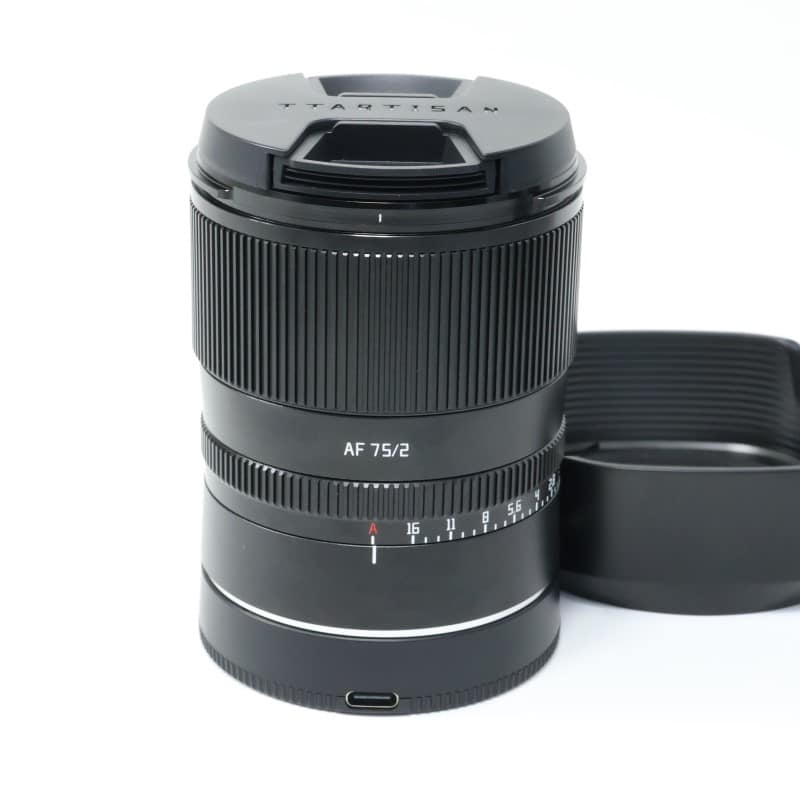 TTArtisan AF 75mm F2 ニコンZ APS-C ブラック