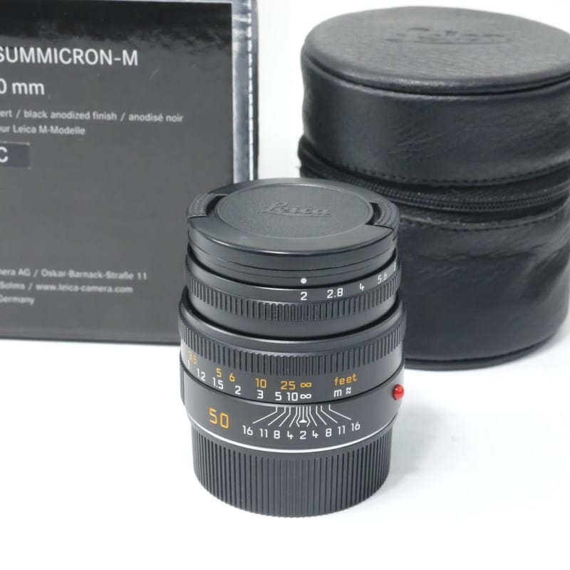 ズミクロン M 50mm F2 ブラック 6bit 11826 (11826C)