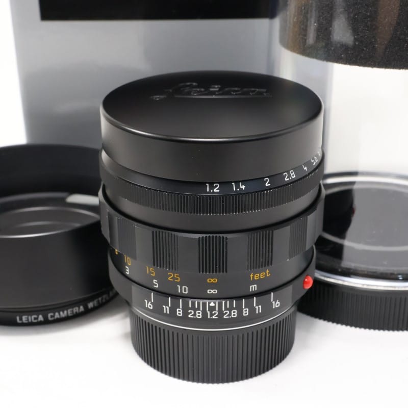 ライカ ノクティルックスM f1.2/50mm ASPH. ブラック 11686