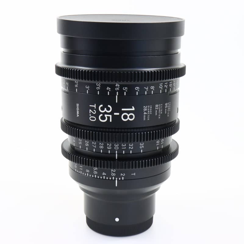 18-35mm T2/E feet [High Speed Zoom Line 18-35mm T2 Eマウント フィート表示]