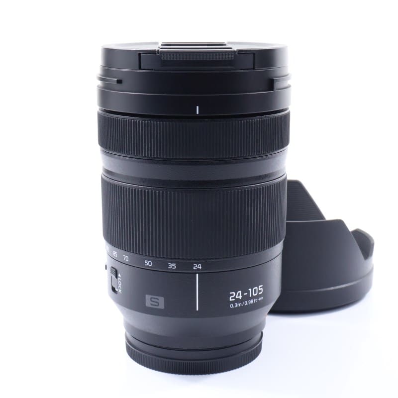 Panasonic LUMIX S 24-105mm F4 MACRO O.I.S. S-R24105 AB-ランク 中古