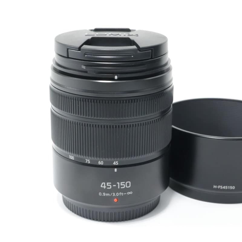 LUMIX G VARIO 45-150mm/F4.0-5.6 ASPH./MEGA O.I.S. ブラック H-FS45150-KA