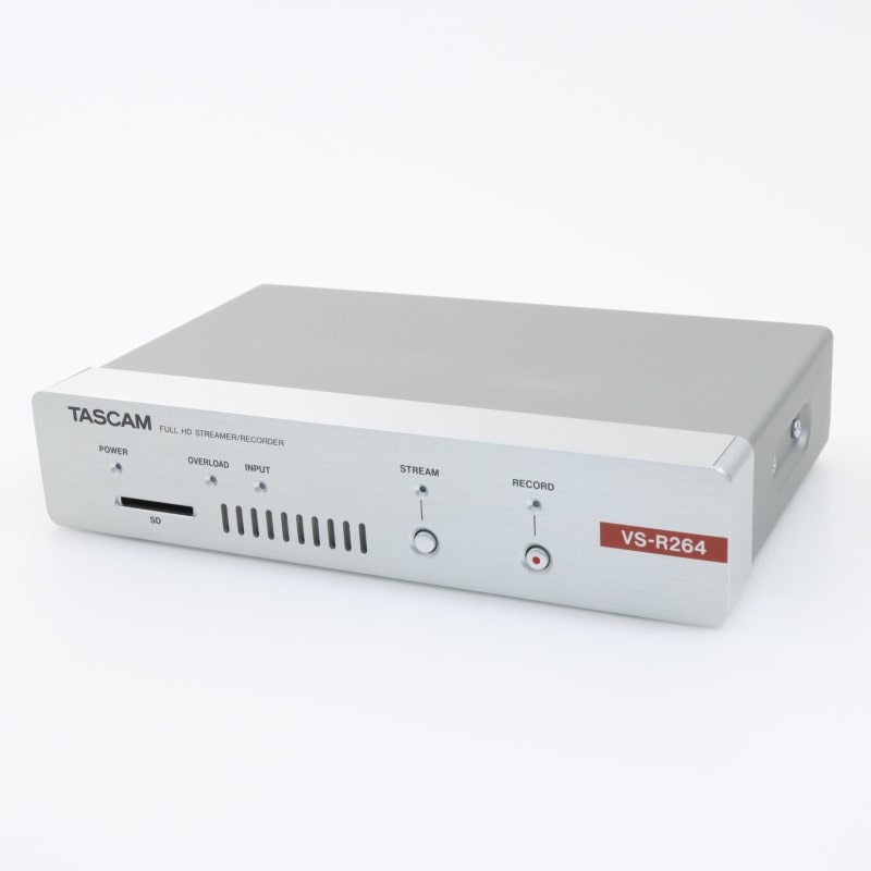 【新品】TASCAM VS-R264 映像配信レコーダー 希少品 VS-R264 | HD VIDEO STREAMER ENCODER, DECODER & SD RECORDER